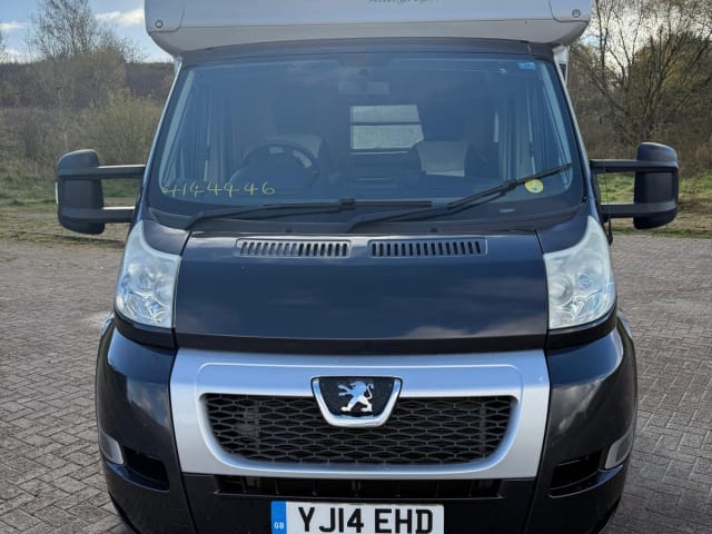 2 berth Peugeot campervan from 2014
