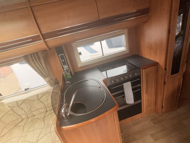 4 berth auto trail Fiat campervan 
