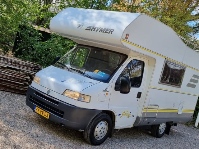 Gerestylde Fiat ducato Hymer 116pk uit 1998