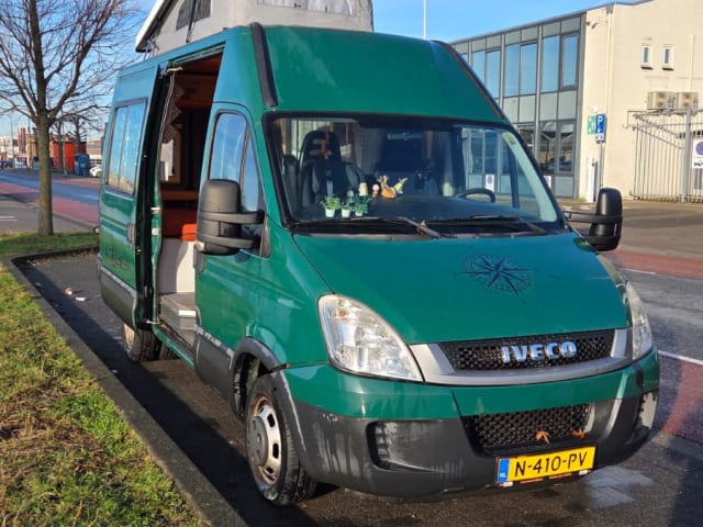 Sfeervolle en krachtige Iveco Daily Camper