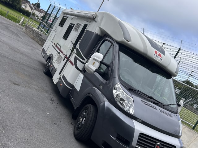 Captain Harold  – Fiat Adria Motorhome ready to go 