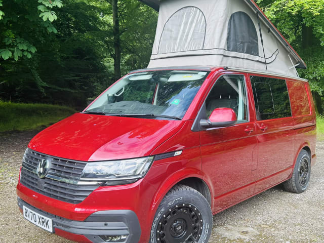 Amber – 4 berth Volkswagen campervan from 2020