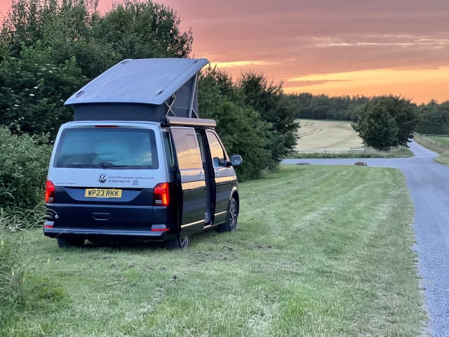 Gertie  – La tua avventura inizia qui con la nostra nuovissima VW California Ocean