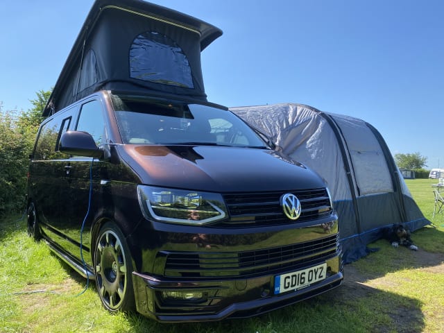 Bentley  – Gorgeous Blackberry VW T6 Campervan with Starlight Ceiling 