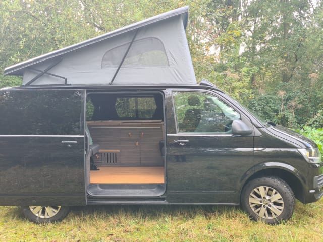 VW Transporter with luxurious interior and 