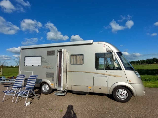 4p Hymer integrated uit 2008