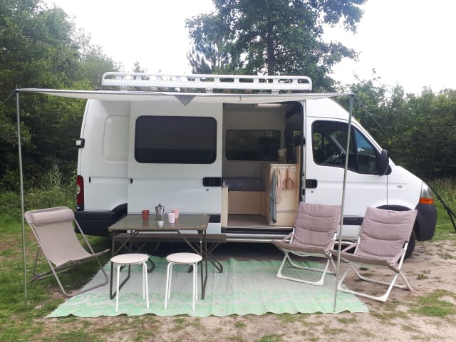 Camping-car moderne et atmosphérique (3 pers)