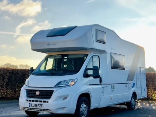 Adria – 7 berth Fiat Ducato  Adria sunliving from 2018