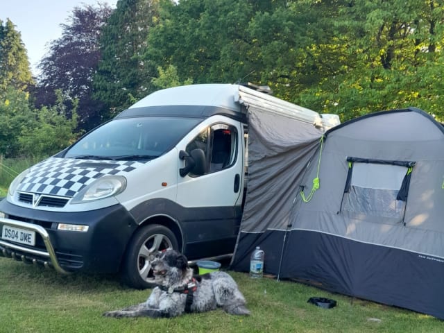 VIV – 2 berth chequered campervan from 2004