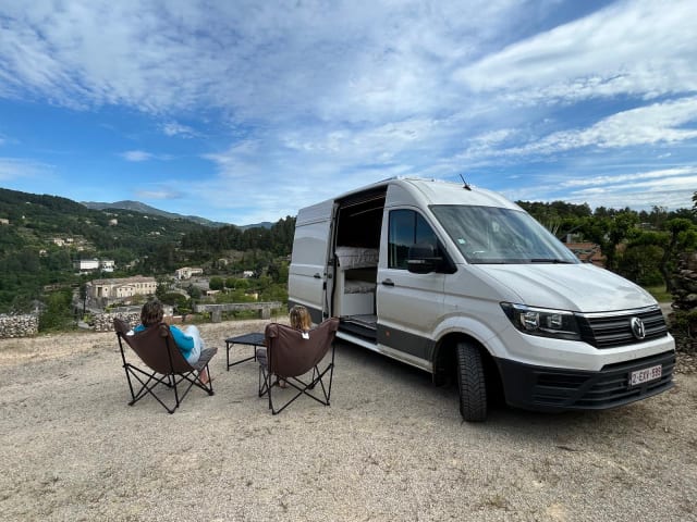 Stijlvol gezellige bus  – 2p Volkswagen campervan uit 2019