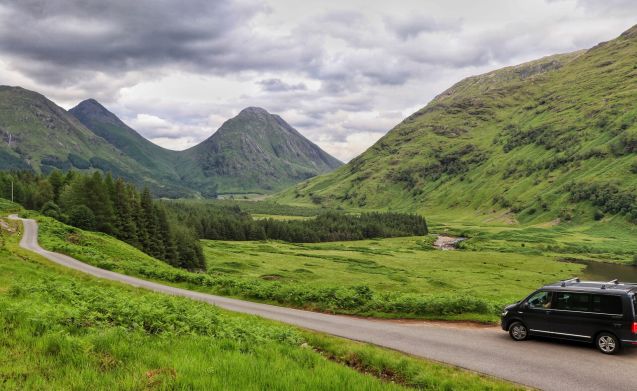 VW California 2017 for hire scotland