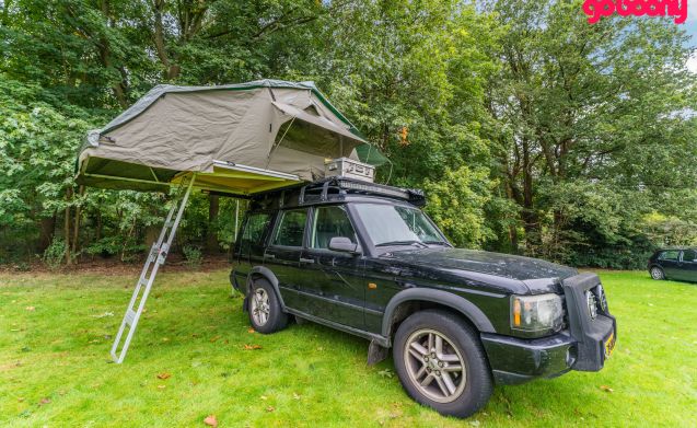 Land Rover Rooftops Charles – Land Rover Disco II met rooftop tent vanaf € 83 p.d. - Goboony