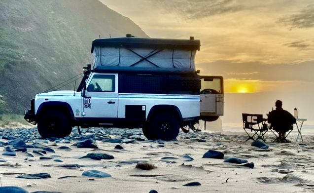 The Silver Bullit – Landrover Defender (Portugal) 110 One-of-a-kind 4x4 ...