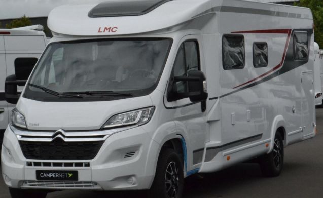 12 LMC Tourer 730 – 2p LMC semi-integrated from 2025 from €129 p.d ...