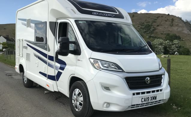 Fiat motorhome for 4 people in Derbyshire