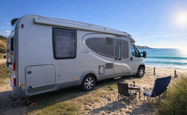 Bürstner motorhome for 4 people in Hucknall