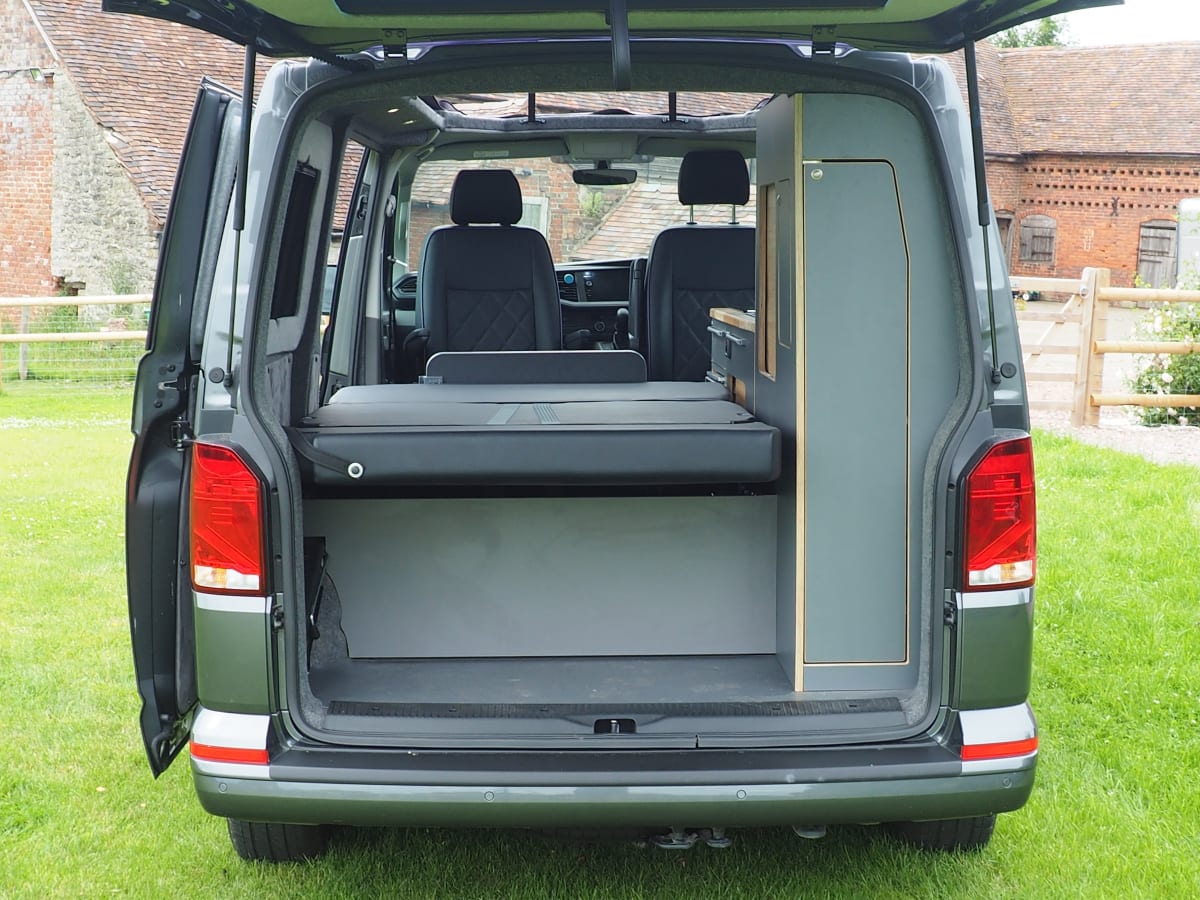 VW T5 campervan 4 berth/6 seats from £99.00 p.d. - Goboony