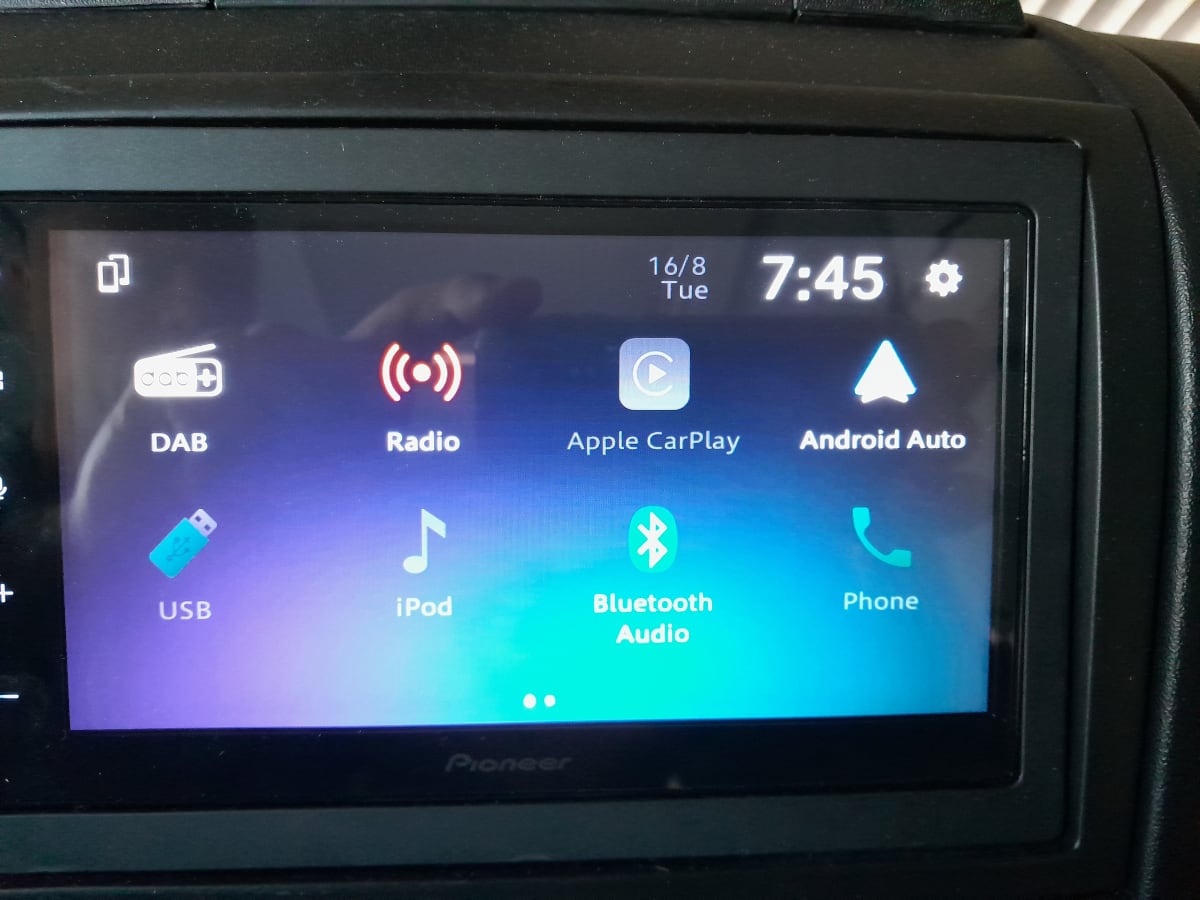 Pioneer commercialise un autoradio CarPlay et Android Auto pour le Fiat  Ducato 8