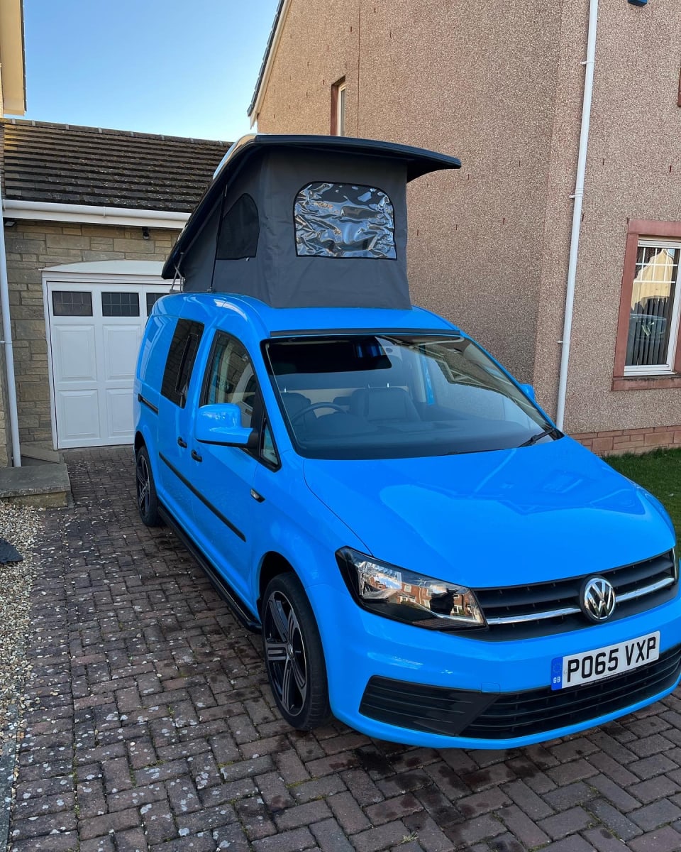 Caddy camper – Vw caddy micro camper from £67 p.d. - Goboony