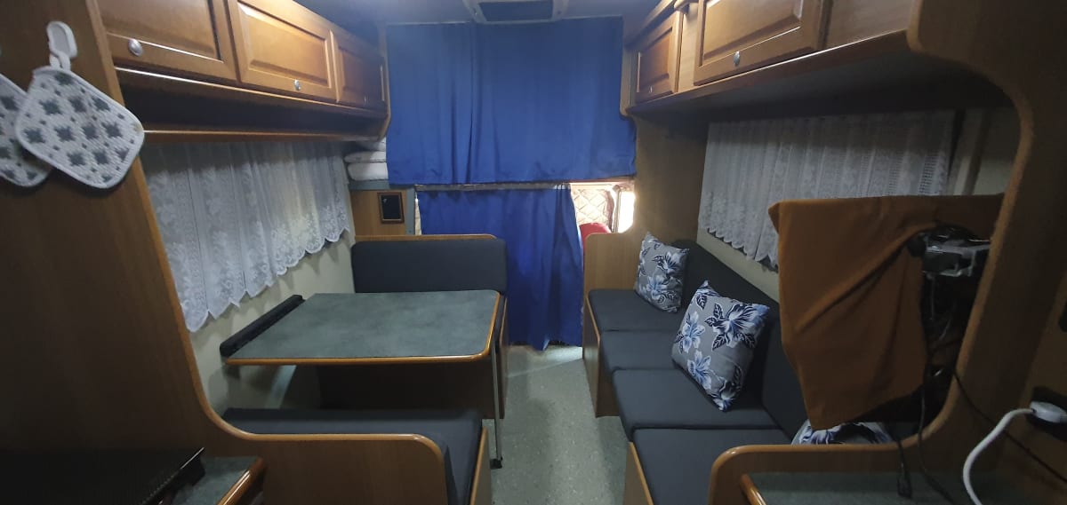 Jack Camper Overcab Ford transit Rimor Brig 660 from €144.00 p.d