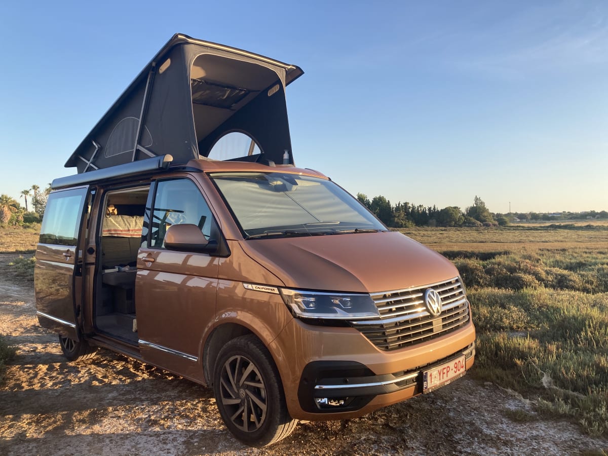 Copper Bronze VW California Ocean T6 1 Vanaf 137 P d Goboony