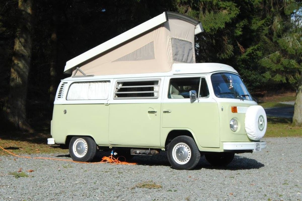 classic vw camper hire