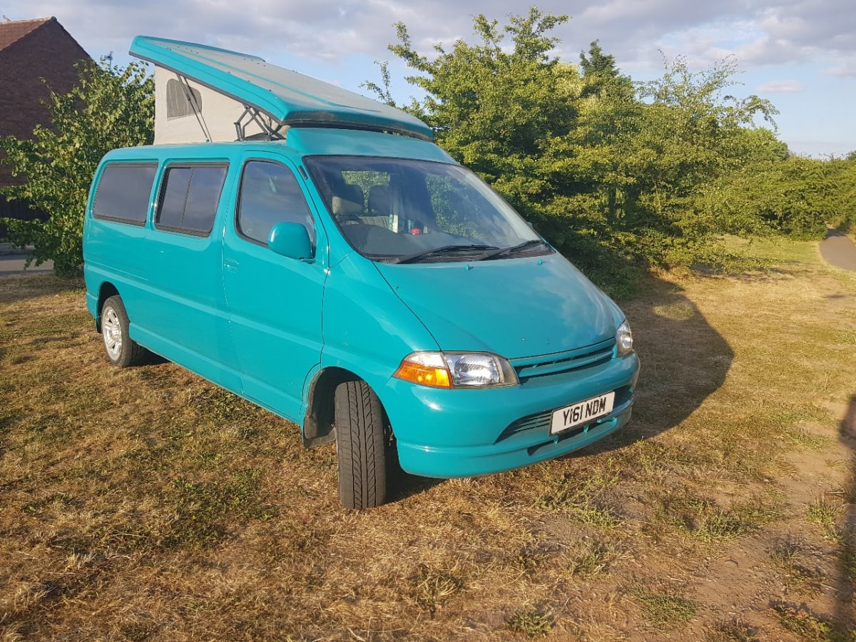 toyota van camper