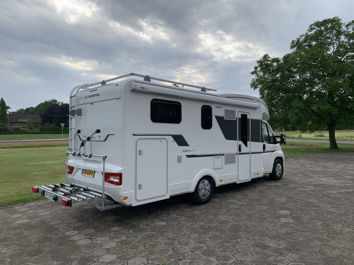 electric bike cover for motorhome