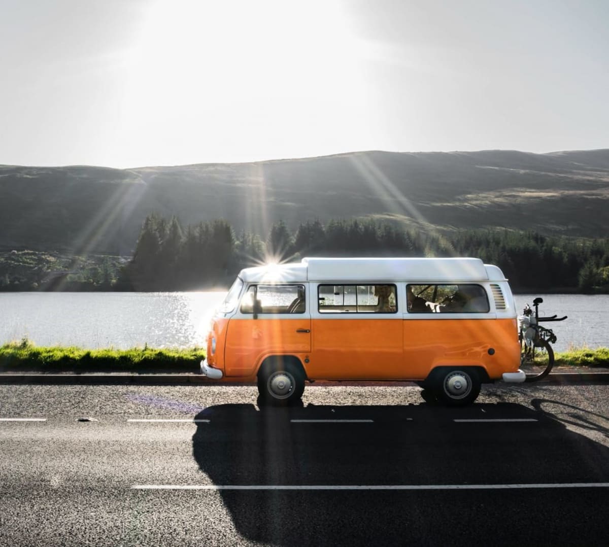 retro camper van