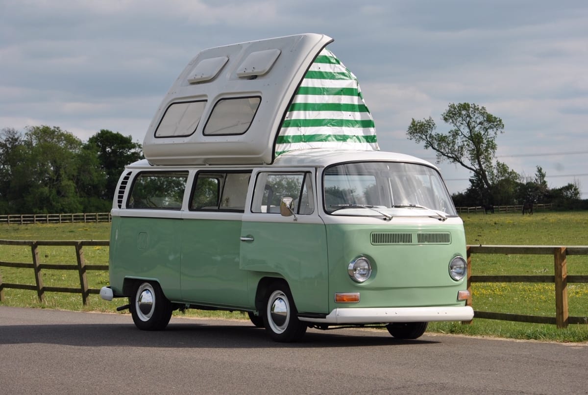 classic volkswagen camper van