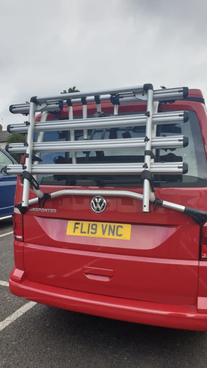 vw t6 bike rack