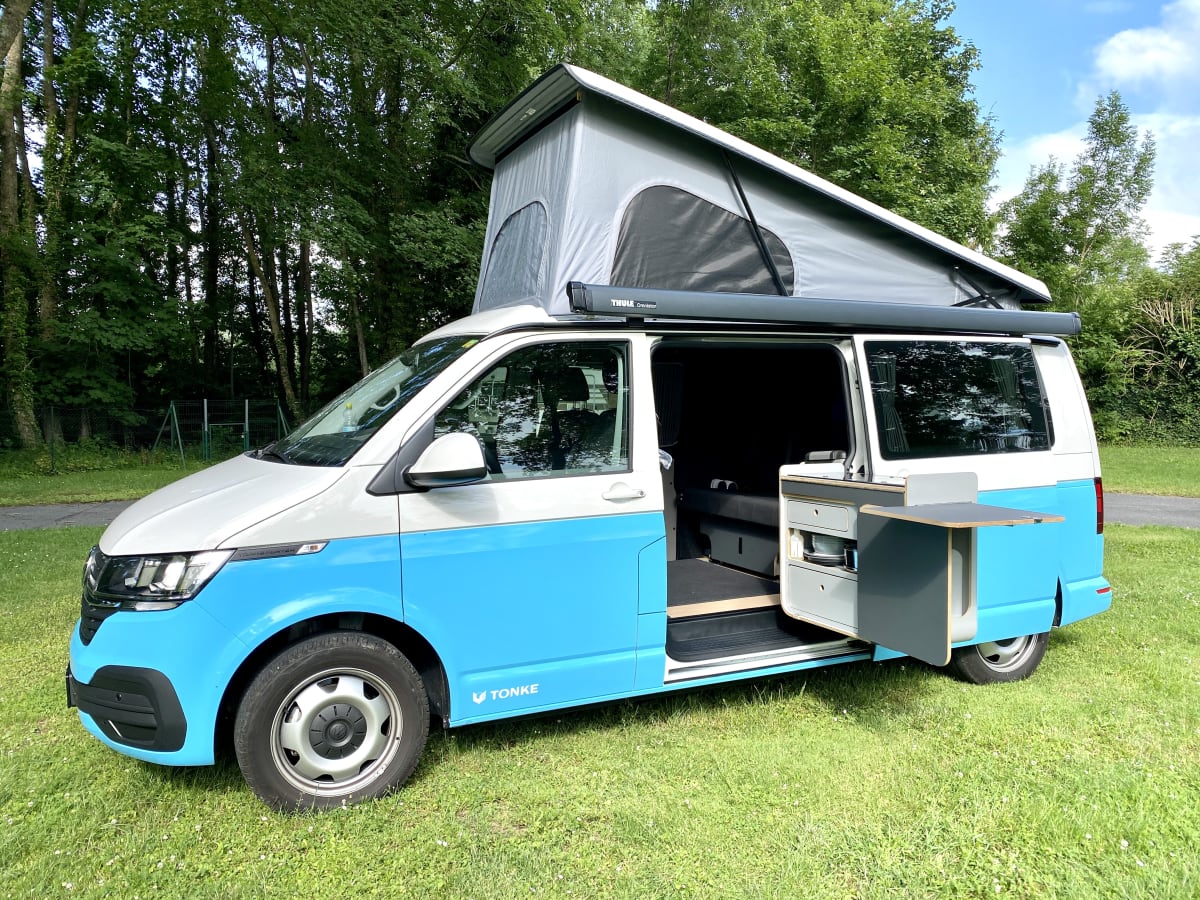 Le meilleur et le plus beau camping-car VW Tonke XL (2021) aux Pays-Bas à  partir de 170,00 € par jour Goboony