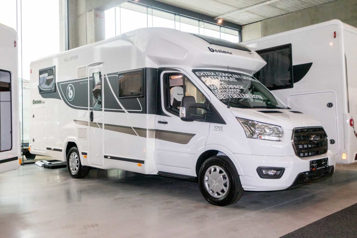 Brand new camper (2023) benimar cocoon 463 automatic 170 hp from €137 p.d.  - Goboony