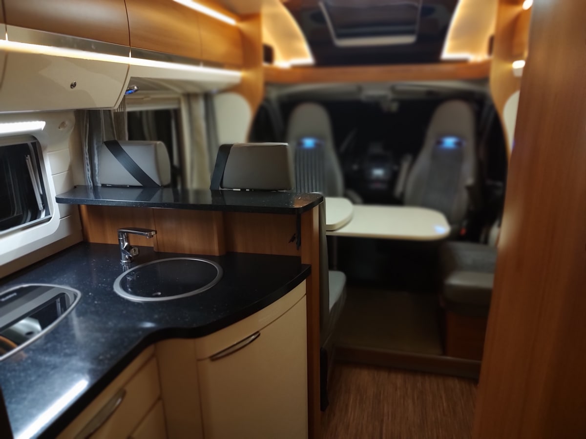 5 star FIRST CLASS MOBIL Hobby motorhome from € . - Goboony