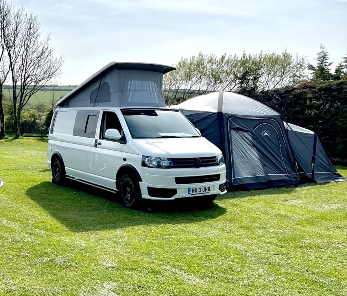 VW T5 campervan 4 berth/6 seats from £99.00 p.d. - Goboony