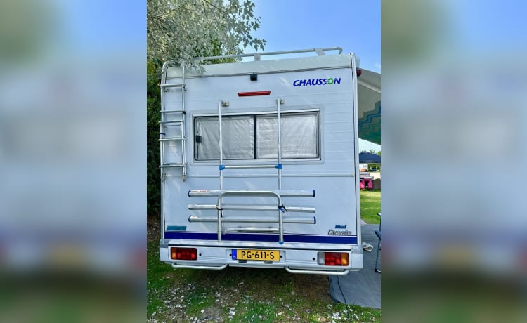 Huisje op wielen  – Camping-car familial spacieux 