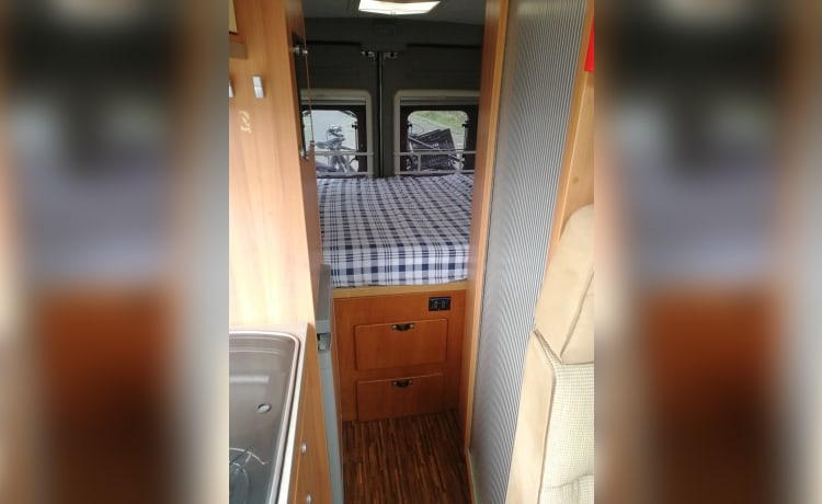 Bubble Hymer – Knaus Sun Traveller TI