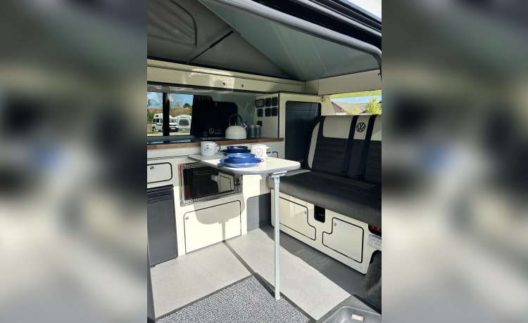 Camper VW T6.1 con 4 posti letto 