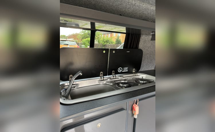 4 berth Volkswagen campervan from 2018