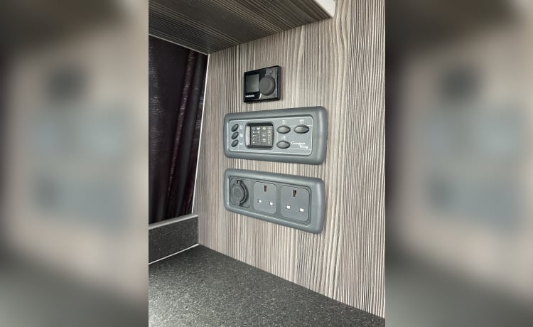 Wallis  – High Spec VW T6 CamperKing Conversion.  Sleeps 4 & Seats 5