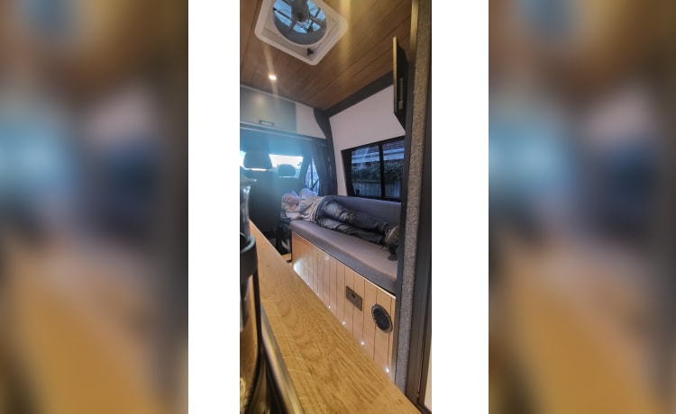 3 berth professionally converted high spec camper.