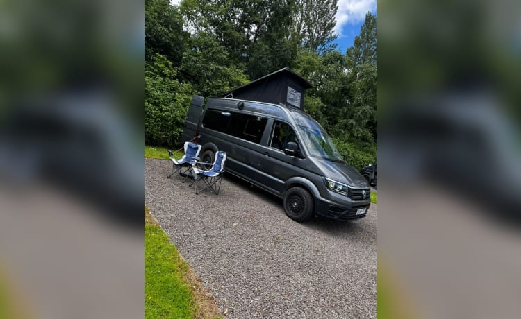 4-persoons Volkswagen campervan uit 2019