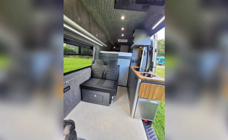 VANZ1 – OFF GRID ADVENTURE FAMILY VAN -insurance included LWB Sprinter