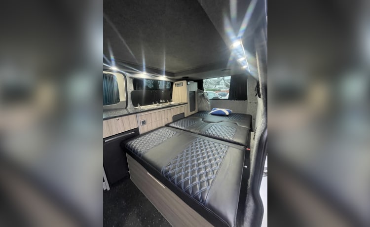 Tommy the Transit  – 4-persoons Ford campervan uit 2014