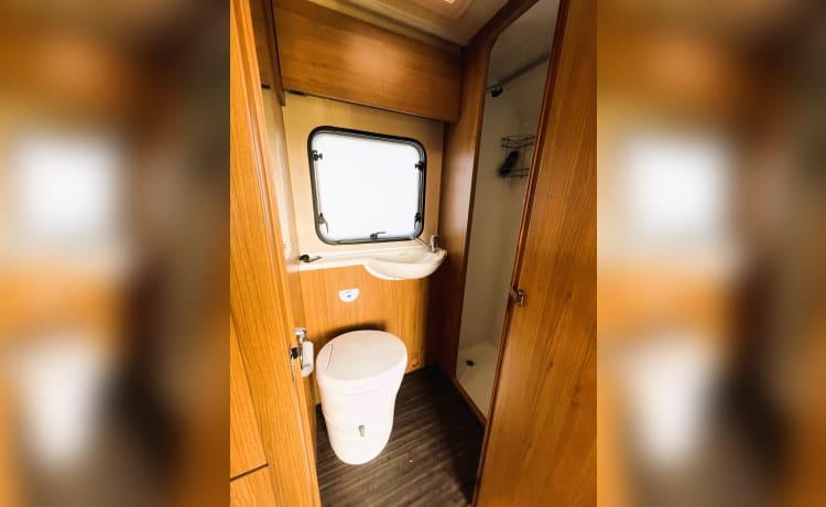 4-persoons Autotrail Tribute, luxe hondvriendelijke camper - Northants/Beds 