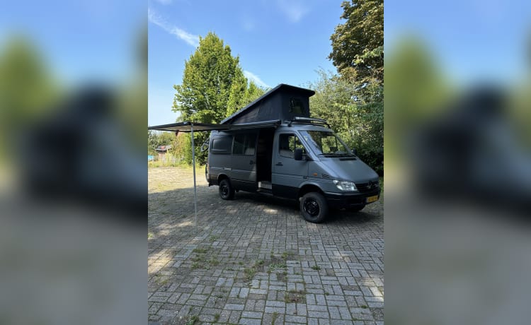 4p Mercedes-Benz campervan uit 2002