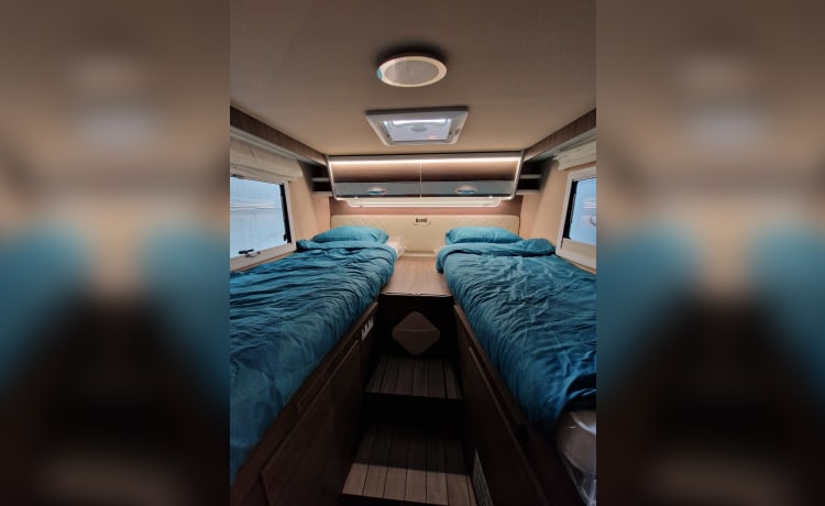 Spacious 5pers. family camper from 2024