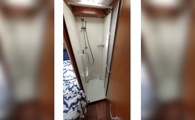 Fibby – 4p Hymer integrated from 2012