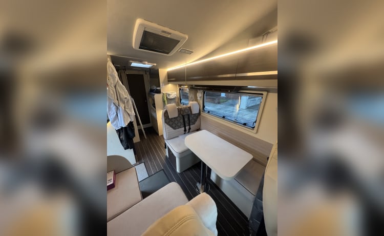 MotorSuite - MySuites – 6 couchages, 2 lits superposés, Fiat Seat 50 à partir de 2023