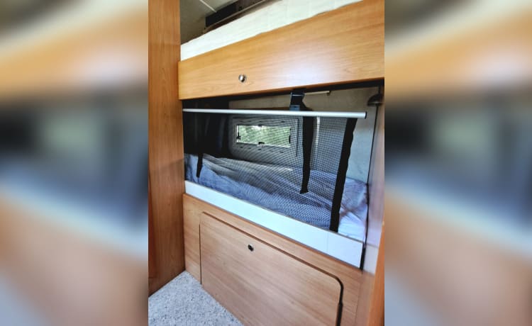 Cas – Camper familiare - letto a castello